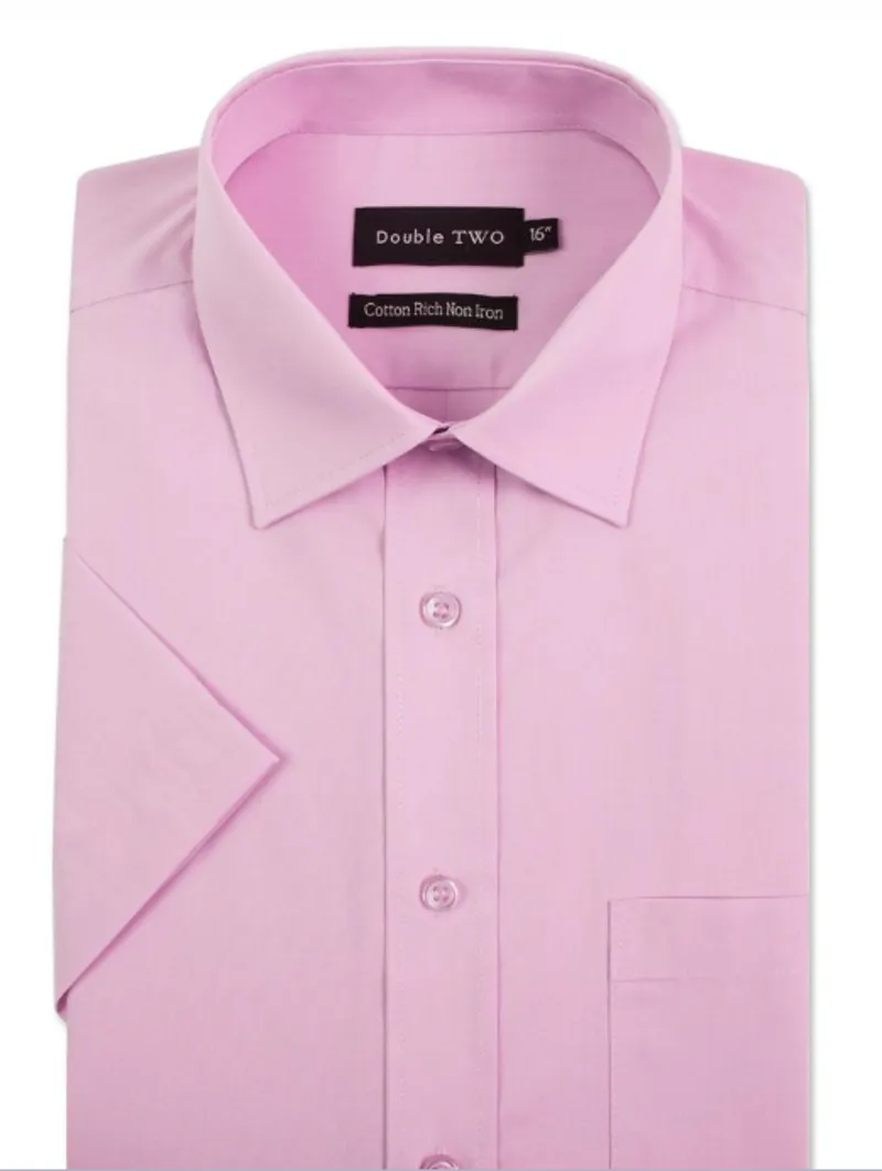 D2 Half Sleeve Shirt Pink SHS4500N